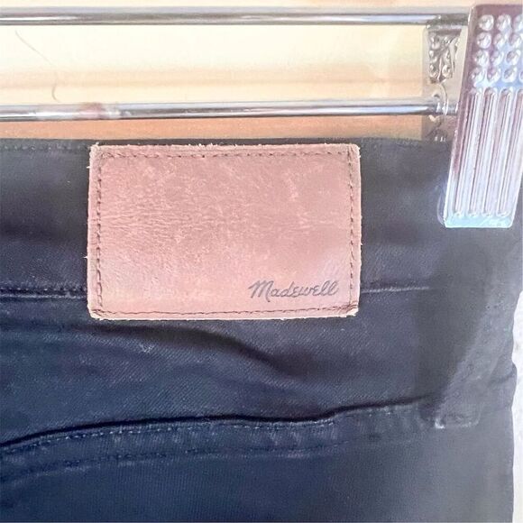 Madewell Women's 8" Skinny‎ Jeans Size 30 Dark Black Denim Streetwear Dark Wash - Picture 6 of 8